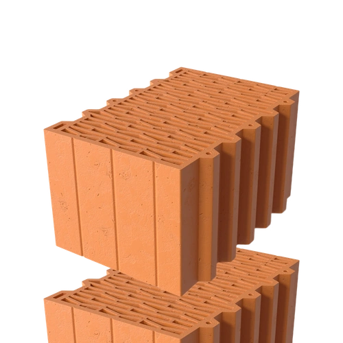 Керамический блок Porotherm 38 Thermo М75 10,67 НФ 250×380×219 мм
