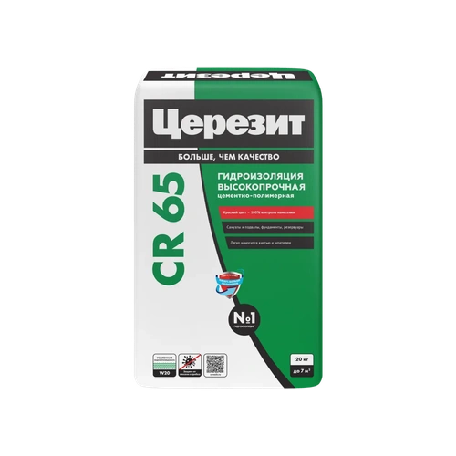 Ceresit CR 65, гидроизоляционная смесь, 25 кг